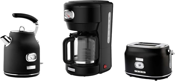 Produktbild Westinghouse Retro Frühstücksset 2-Schlitz Toaster, Wasserkocher 1,7 L und Kaffeemaschine (1.70 l)