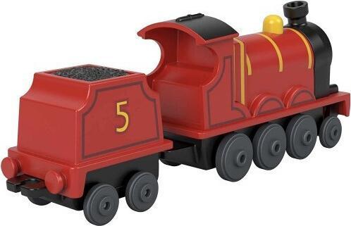 Produktbild Mattel Fisher-Price Thomas & Friends die-cast push-along James toy train engine for preschool kids ages 3+