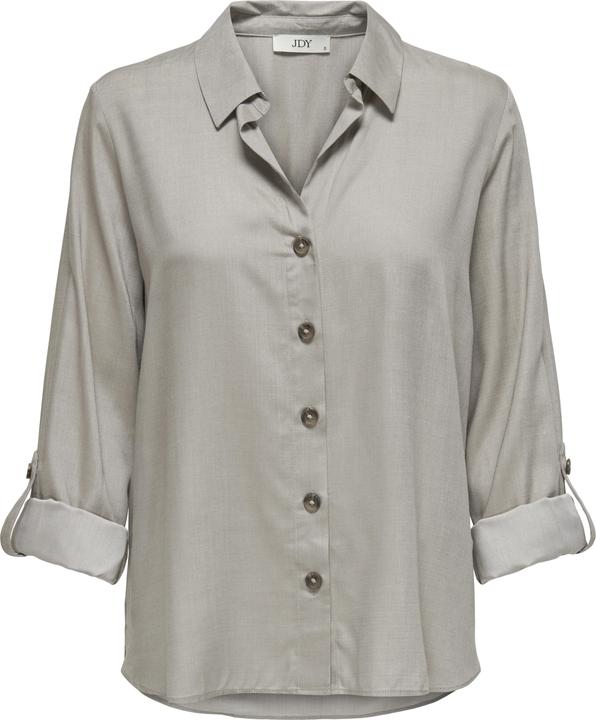 Image du produit JdY Coupe ample Col chemise Manches retroussées Manches volumineuses Chemise Top (M)
