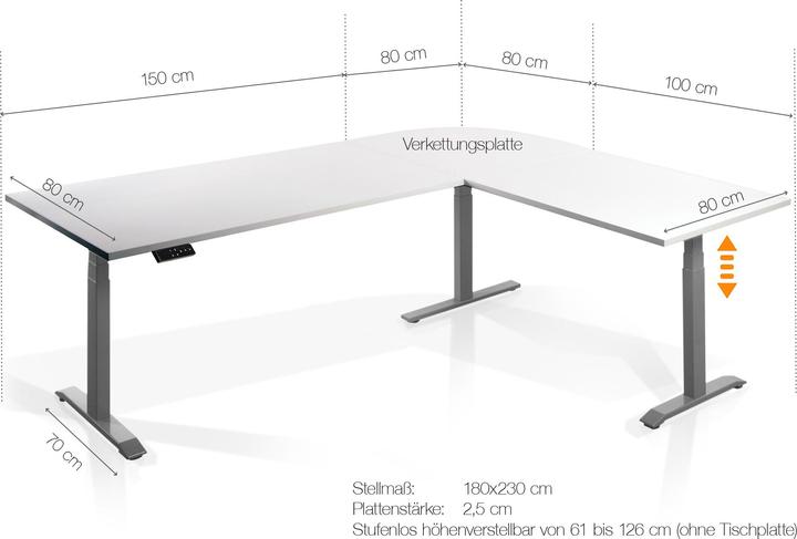 Image du produit Möbel-Eins Office (180 x 230 cm)