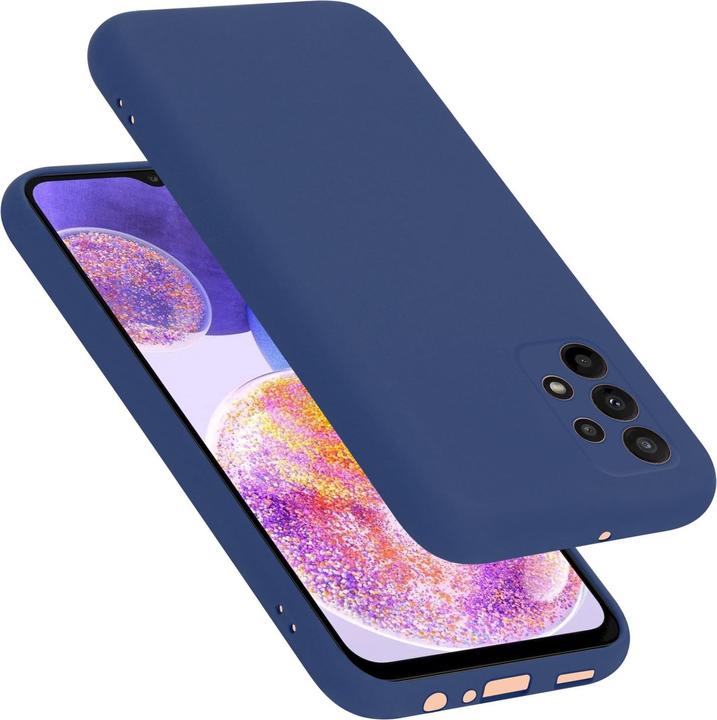 Actual product image Cadorabo TPU Liquid Silicone Case Cover for Samsung Galaxy A23 4G / 5G (Samsung Galaxy A23)