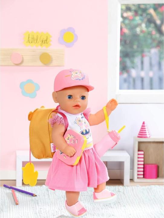 Actual product image Zapf Creation Baby Annabell doll changing bag with changing mat, nappy and 2 jars