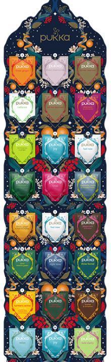 Immagine prodotto Pukka Calendario del benessere del tè biologico 2024 (42 g)
