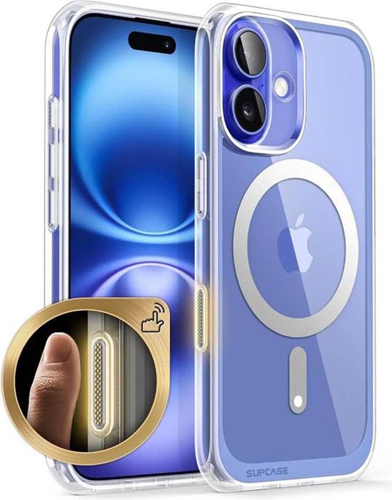 Supcase - Unicorn Beetle MagStand - iPhone 16 - Clear (Apple iPhone 16)