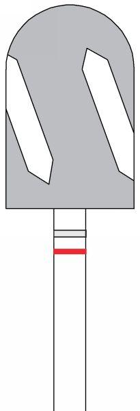 Produktbild Busch Hybrid Twister HT880 095 mittlere Hybridkörnung (1 x)