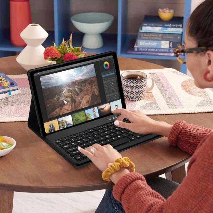 Image du produit Tech-Protect SC Pen + Keyboard (ING. Int., Galaxy Tab S9 FE+)