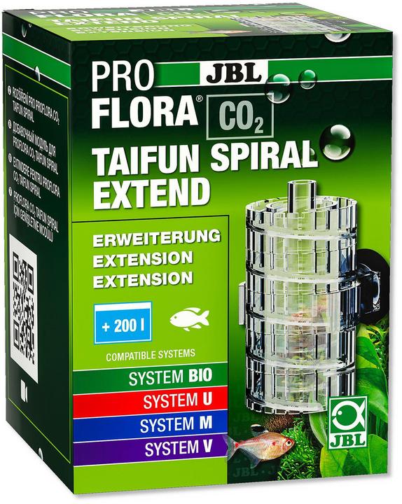 Produktbild JBL Aquaristik und Terraristik ProFlora CO2 Taifun Spiral Extend (Aquarium Reinigung)
