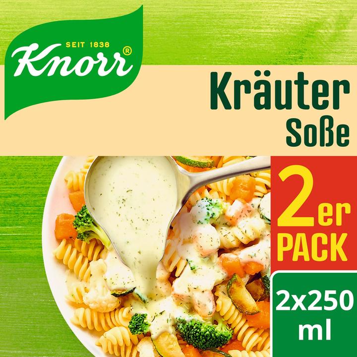 Immagine prodotto Knorr La salsa alle erbe fa 2 x 250 ml (58 g)