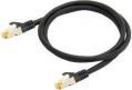Immagine prodotto Python Cavo patch RJ45 serie ® con cavo grezzo Cat.7, protezione naso a scatto (RNS®) e intreccio in (S/FTP, CAT7, 3 m)