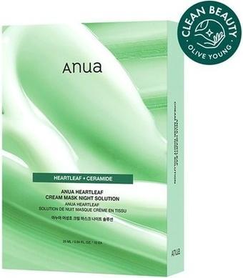Anua Heartleaf Cream Mask Night Solution (25 ml)