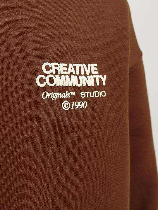 Actual product image Jack & Jones Jornoho Back Graphic Sweat Hood Mni (128)