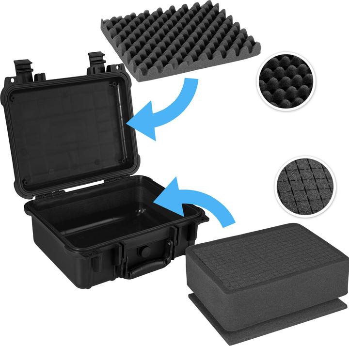 Produktbild tectake Fotokoffer Universalbox (Fotokoffer, 8.90 l)