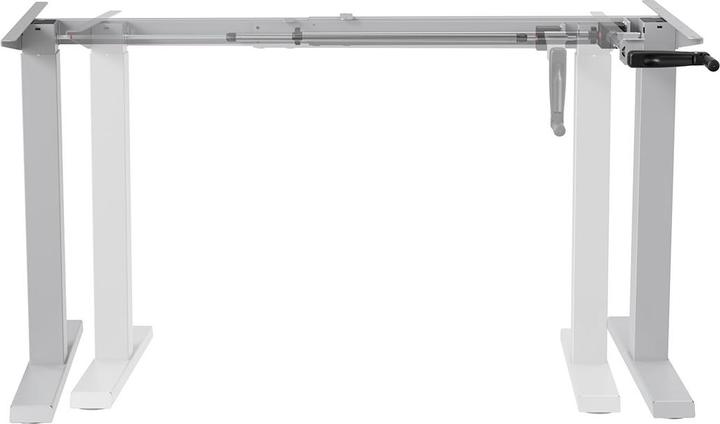 Immagine prodotto Ergo Office Scrivania Sit-stand Struttura della scrivania Scrivania manuale regolabile in altezza max. 123 cm