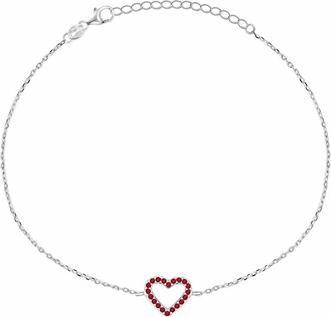 Produktbild Brilio Silver - Charming silver heart bracelet BRC39WBC