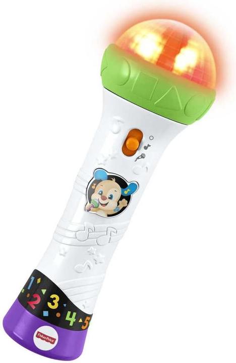 Actual product image Fisher-Price Laugh & Learn Rock & Record Microphone (German)