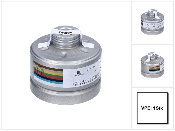 Immagine prodotto Dräger Filtro di protezione respiratoria X-plore Rd40 (A1P3 R, 1 x)