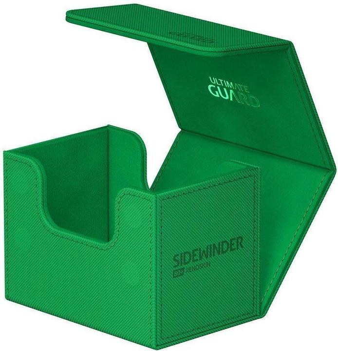 Ultimate Guard Kartenbox XenoSkin Sidewinder Monocolor 80+ Grün