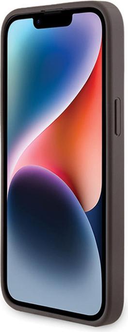 Immagine prodotto Guess GUHMP14XG4GFRW iPhone 14 Pro Max 6,7" brązowy/marrone Custodia rigida 4G Collection in pelle Logo (Apple iPhone 14 Pro Max)