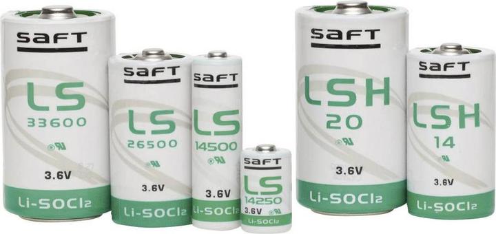 Produktbild Saft Spezial-Batterie 1/2 AA Axial- (1 Stk., AA, 1200 mAh)
