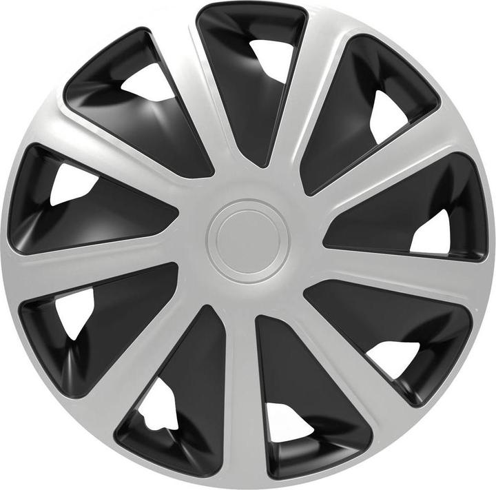Productafbeelding HP Autozubehör HP wieldoppen Craft R15 zilver/zwart (4 Stuk, 15")