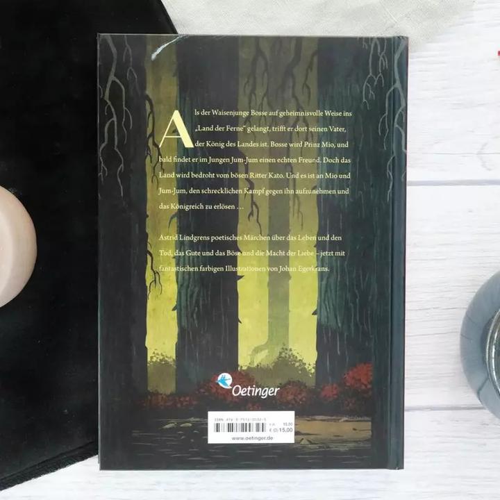 Actual product image Mio, mein Mio (German, Astrid Lindgren, Johan Egerkrans, 2022)