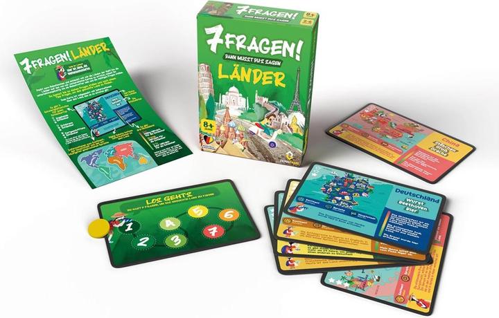 Produktbild Zenagame 7 Fragen! Länder (Deutsch)