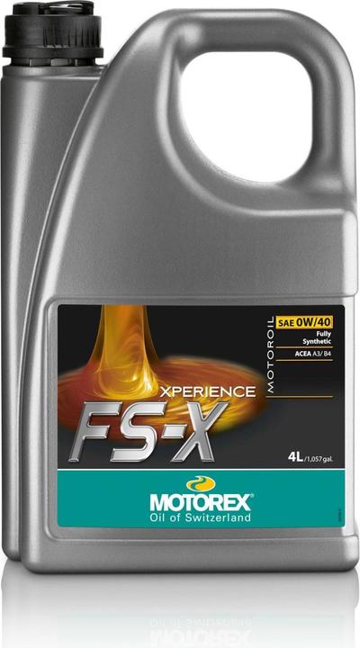 Immagine prodotto Motorex Xperienza FS-X (4 l, SAE 0W-40)