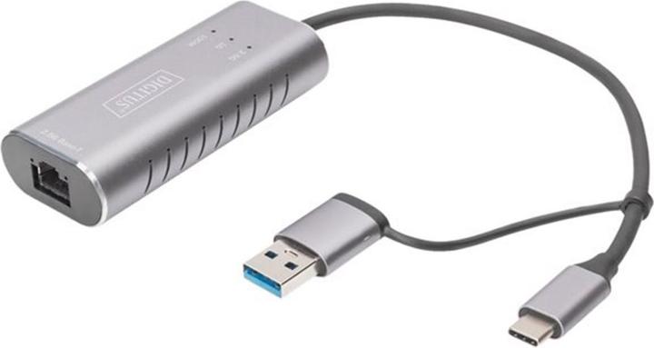 Actual product image Digitus DN-3028 (USB, USB-C, RJ45 2.5 Gigabit Ethernet (1x))