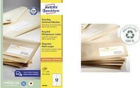 Produktbild Avery Recycling Universal-Etiketten