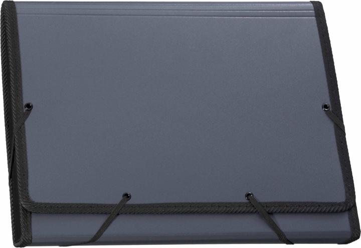 Image du produit Kolma Fardes à compartiments A4 superstrong 12 onglets anthracite (A4, 1 x)