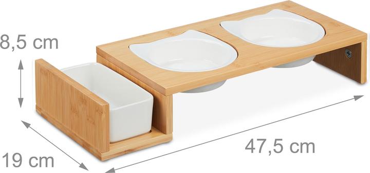 Produktbild Relaxdays Katzen-Futterstation (0.40 l)