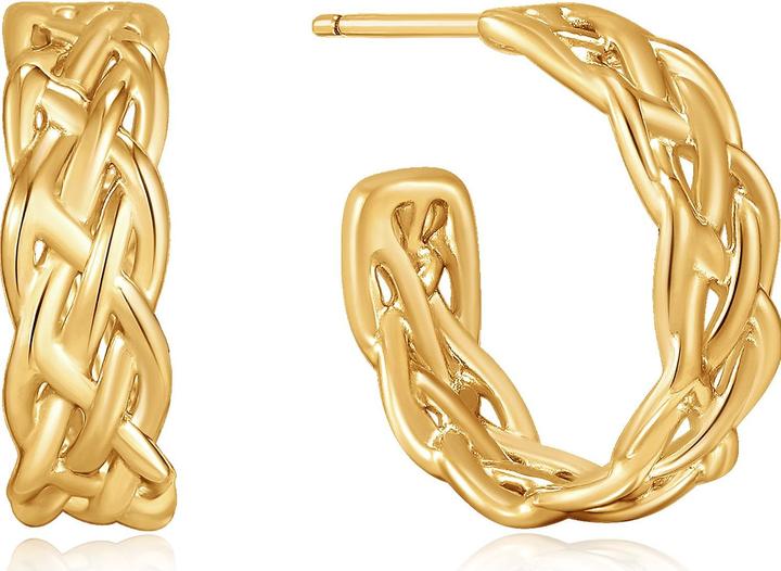 Ania Haie Creolen Ropes & Drems E036-05G (925er Silber)