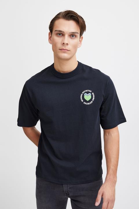 Image du produit Casual Friday CFTue tee relaxed fit avec imprimé sur la poitrine 20505006 (XXL)