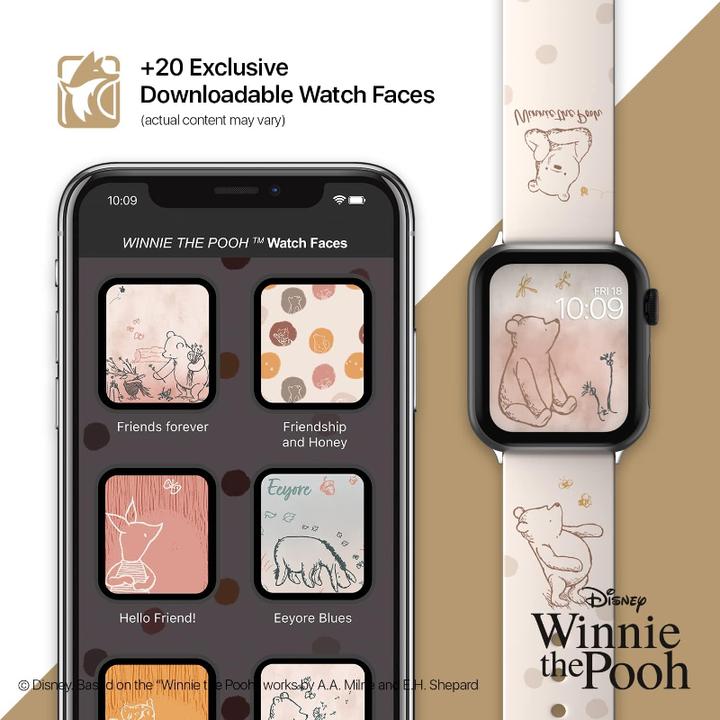 Image du produit Moby Fox Winnie l'ourson bracelet pour smartwatch Sweet Honey (Silicone)