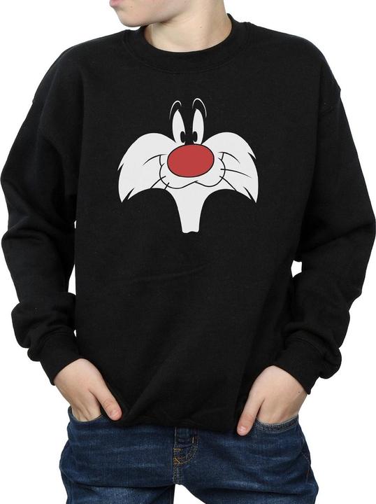 Immagine prodotto Looney Tunes Sylvester Big Face Felpa Ragazzi (152, 158)