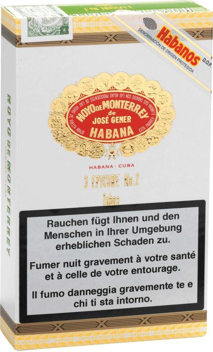 Immagine prodotto Hoyo De Monterrey Epicure No. 2 Tubi (Robusto)