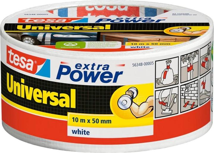 tesa EXTRA POWER UNIVERSAL Gewebeband, gewebeverstärktes Ductape (50 mm)