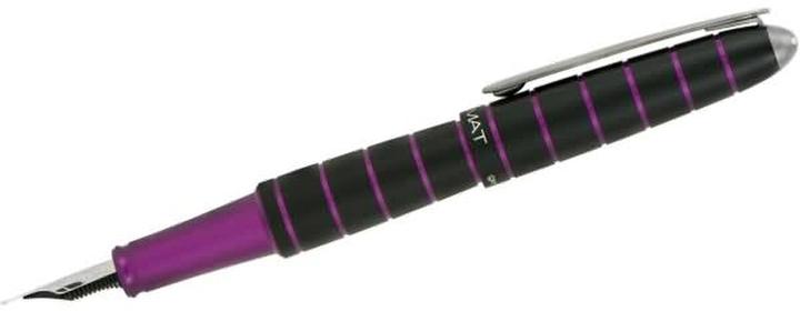 Actual product image Diplomat Fountain pen Elox ring black/purple (Black/purple, 1 x)