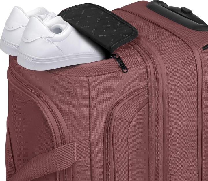 Actual product image Redolz Duffle Essentials 2-wheel travel bag 55 cm with expansion fold (43 l)