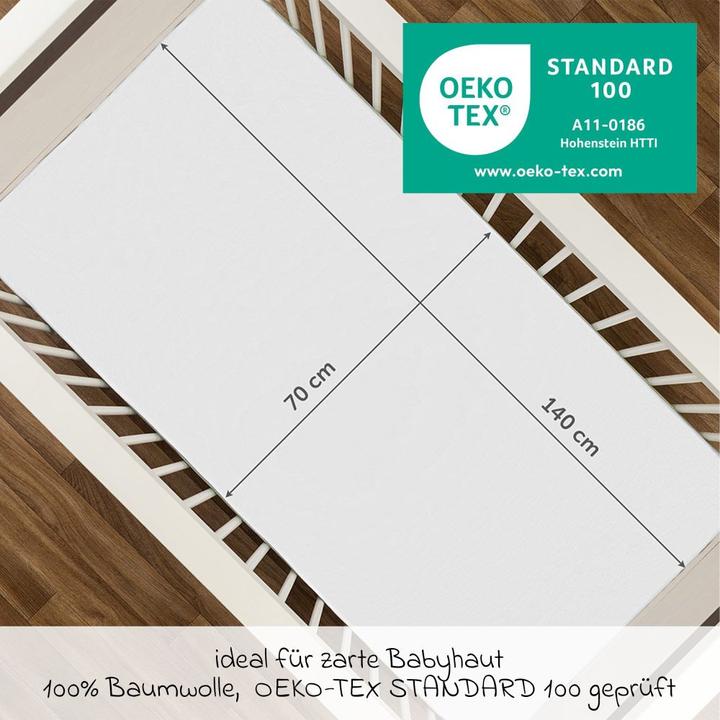 Actual product image Alvi Babymatratzen & Kindermatratzen 4-tlg. Matratzen-Set für Kinderbett 70x140 (70 x 140 cm)