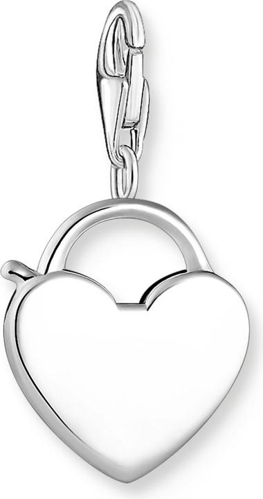 Produktbild Thomas Sabo Charm-Anhänger Schlossherz silber (925er Silber)