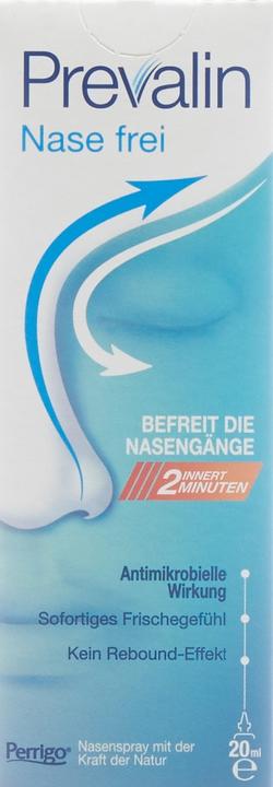 Actual product image Prevalin Spray nose free decongestant effect (1 Piece)