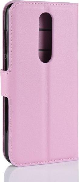 Actual product image MU Classic Litchi Leather Bookcover Series (Nokia 5.1 Plus)