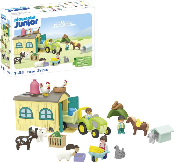 Productafbeelding Playmobil Tractor boerderij avontuur (71656)