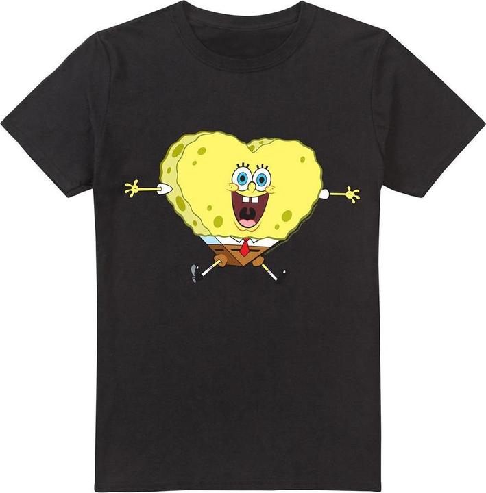 Produktbild Spongebob Squarepants HeartShaped TShirt Valentinstag (XXL)