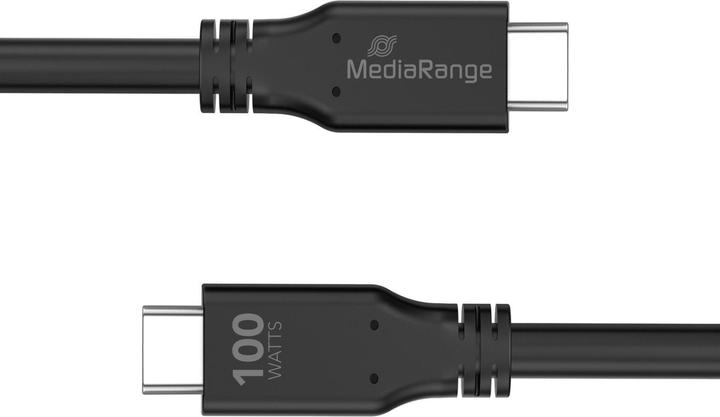 Produktbild MediaRange Lade- & Datenkabel USB-C E-Mark-Chip 10Gbit/s 3m (3 m, USB 3.2, 100 W)
