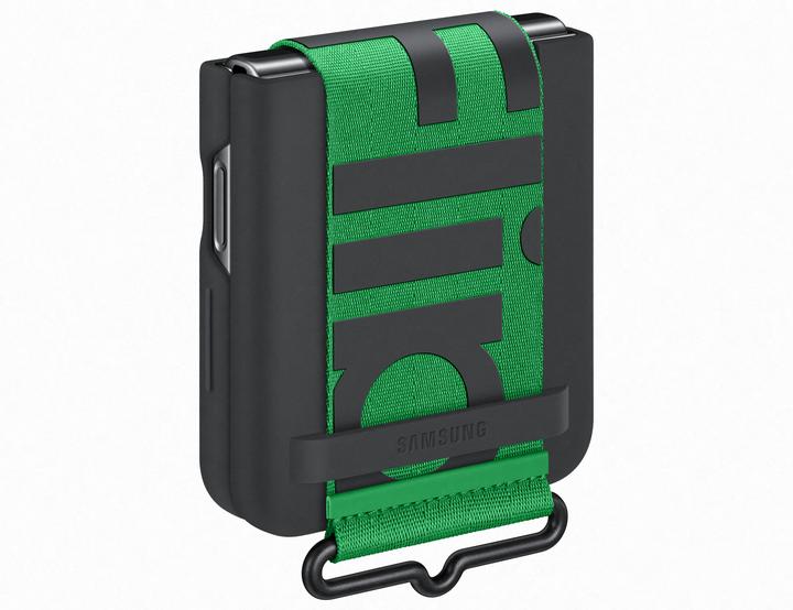 Actual product image Samsung Silicone cover with strap (Samsung Galaxy Z Flip4)