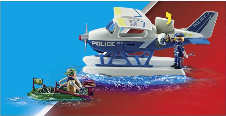 Actual product image Playmobil Police seaplane: Smuggler pursuit (70779, Playmobil City Action)