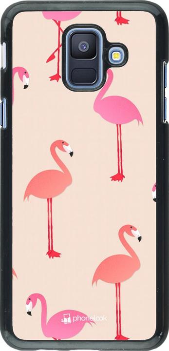 Produktbild PhoneLook Hülle Pink Flamingos Pattern (Samsung Galaxy A6)
