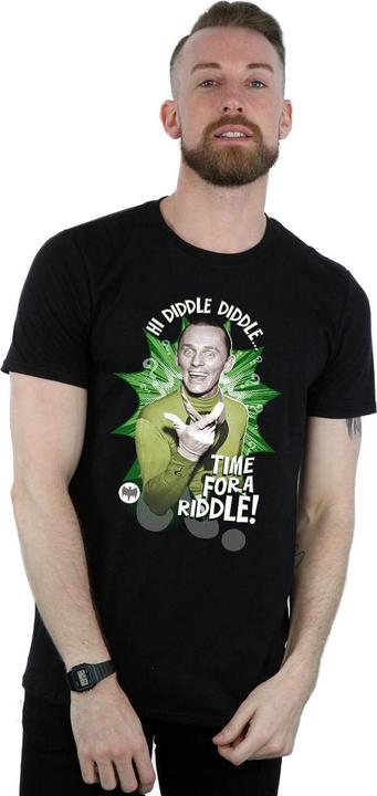 Image du produit Mens Batman TV Series The Riddler Time for a Riddle T-Shirt (XL)